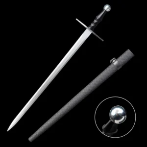 Outlet Chinese Sword Taiji Shaolin Kung Fu Martial Arts Training Outdoor Tools Samurai Sword Simple Cross Arming Sword product view 2