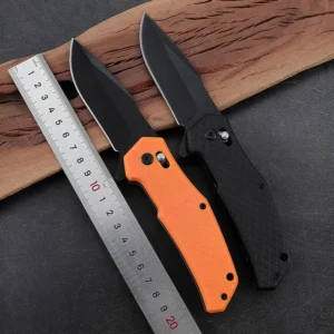 2026 New Style 3Cr13 Stainless Steel Plastic Handle Portable Outdoor Used Folding Survival Camping Pocket Knife - product view 4