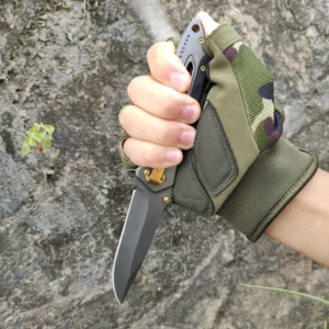 2026 Best-selling Wholesale Customized Stainless Steel Blade G10 Handle Folding Pocket Hunting Survival Camping Knife - product view 3