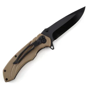 Ready to Ship Cheap Custom Outdoor Hunting Camping Folding Knife for Pocket Plastic Handle - product view 2