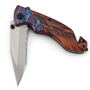 Color CAMO Handle China Custom Hunting Folding Pocket Camping Stainless Steel Survival Knifes - product view 4