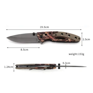 China Free Shipping Folding Outdoor Pocket Survival Knives - product view 2
