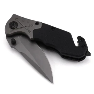 EDC Cheap in Pakistan Stainless Steel Pocket Knife with Belt Cutter - product view 4