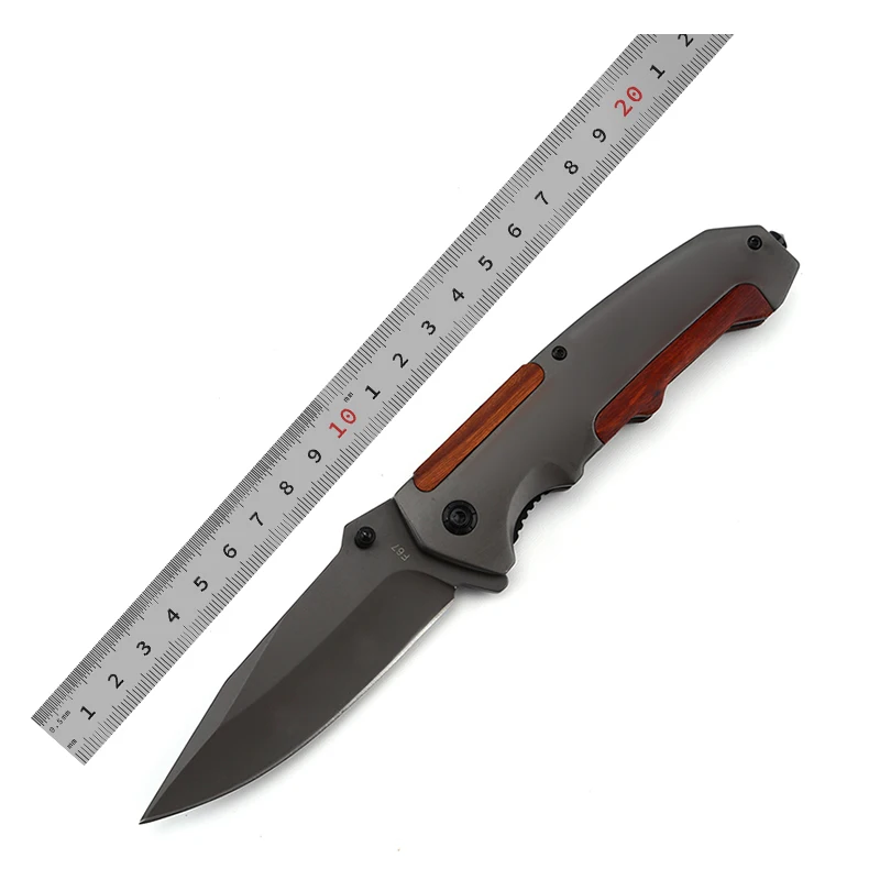 Best Selling Wood Handle Product Folding DIY Pocket Customize Outdoor Camping Knife product view 1