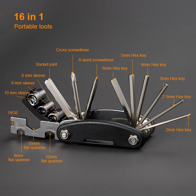 Tools Maintenance Screw Driver Set Car Repair Kit Box Bicycle Motorcycle Kit Bike Other Bicycle Accessories - product view 2