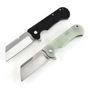 D2 G10 Handle Folding Pocket Knife - HY001