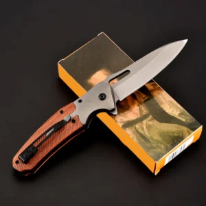 Stainless Steel 3cr13 Wooden Handle Handmade Outdoor Folding Camping Custom Pocket Knife - product view 3
