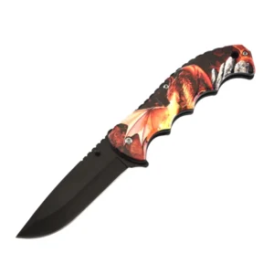 Cheap Price Stainless Steel Pocket Knife with Plastic 3D Printing Handle - product view 1