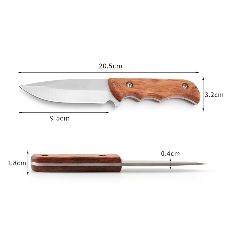 Wholesale Customizable Stainless Steel Knife Fixed Blade for Industrial Use DIY Knife Sale product view 3