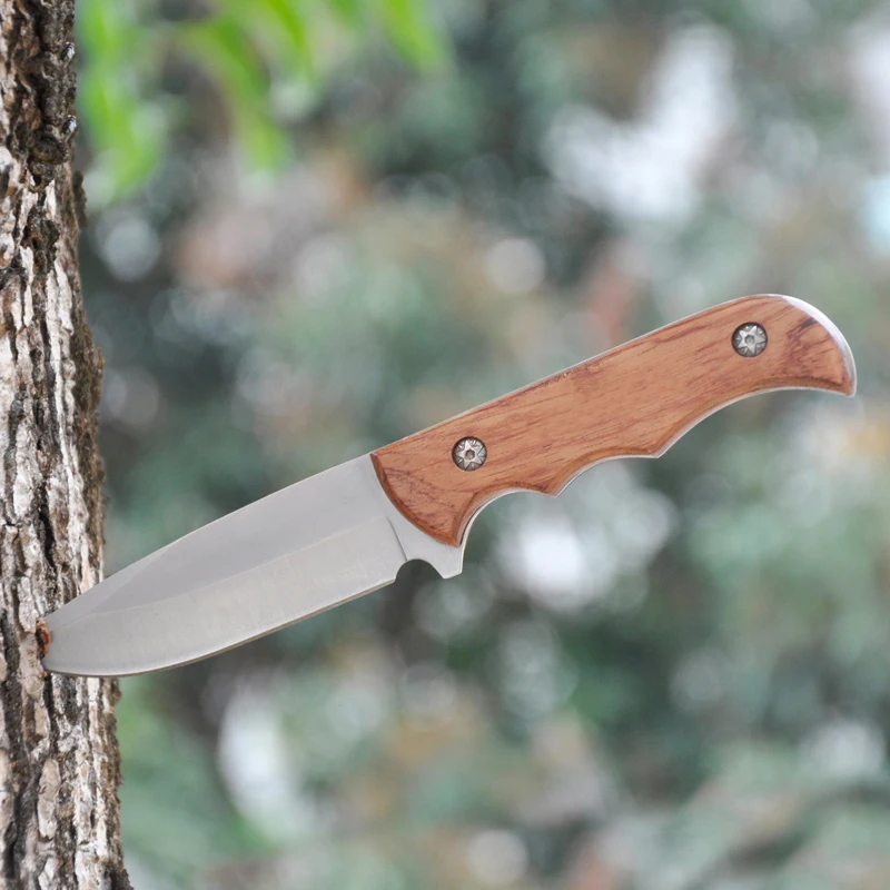 Wholesale Customizable Stainless Steel Knife Fixed Blade for Industrial Use DIY Knife Sale product view 4