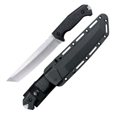 Coltello da caccia a lama fissa in acciaio inossidabile con manico in plastica — TK-FB-0042