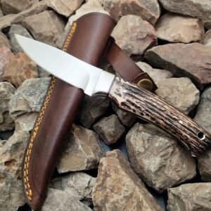 Jachtmes met vast lemmet van roestvrij staal — TK-FB-0048