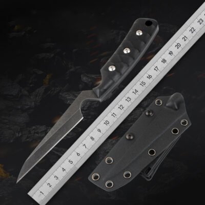G10 Handle Stainless steel Fixed Blade Hunting Knife — TK-FB-0134