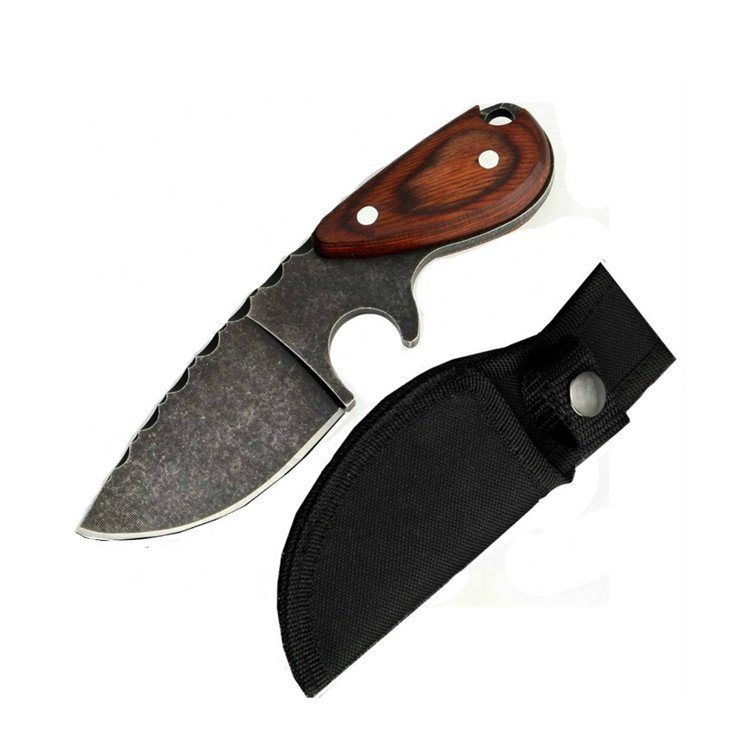 Couteau de chasse à lame fixe avec manche en nylon — TK-FB-0189