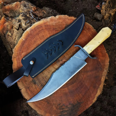 Coltello da caccia a lama fissa in acciaio ad alto tenore di carbonio — TK-FB-0214