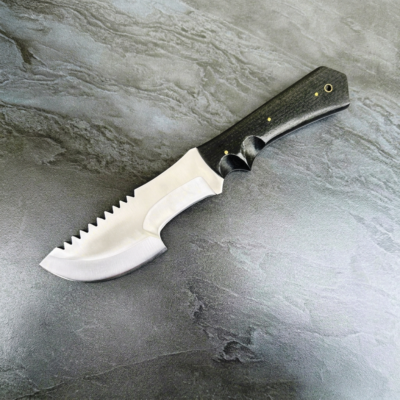 Coltello da caccia a lama fissa con manico in Micarta — TK-FB-0253