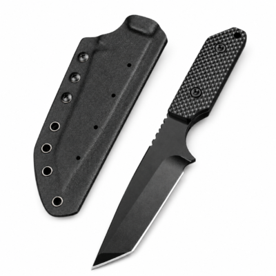 Coltello da caccia a lama fissa con manico in G10 e acciaio 7Cr17MoV — TK-FB-0398