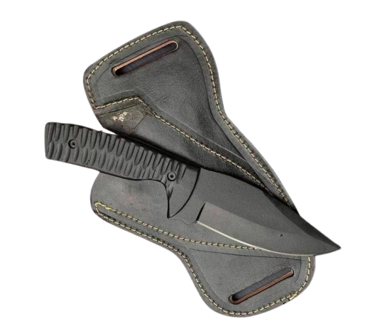 Resin Handle Stainless steel Fixed Blade Hunting Knife — TK-FB-0446