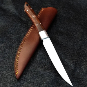 Wood Handle Fixed Lama Hunting Knife — TK-FB-0454