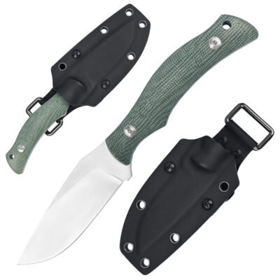 Micarta Handle D2 Fixed Blade Hunting Knife — TK-FB-0456