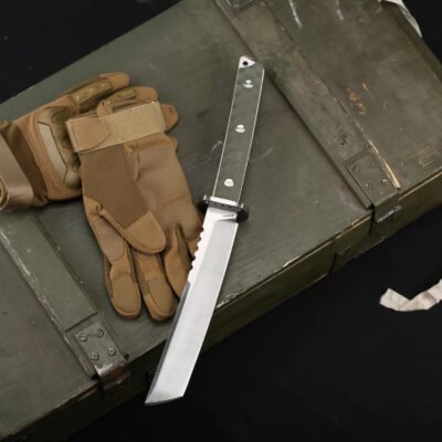 G10 Handle Stainless steel Fixed Клинок Hunting Knife — TK-FB-0502