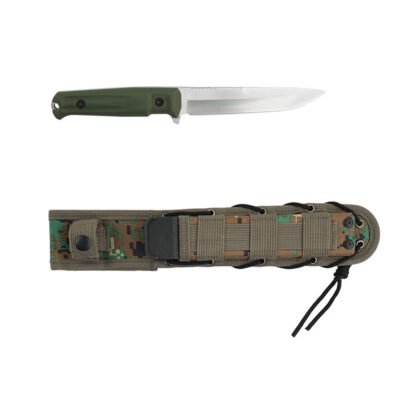 Jagdmesser mit feststehender Klinge aus Edelstahl und ABS-Griff — TK-FB-0523