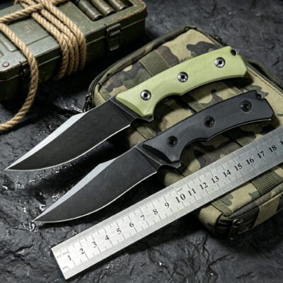 G10 Handle 5Cr13 Fixed Клинок Hunting Knife — TK-FB-0533