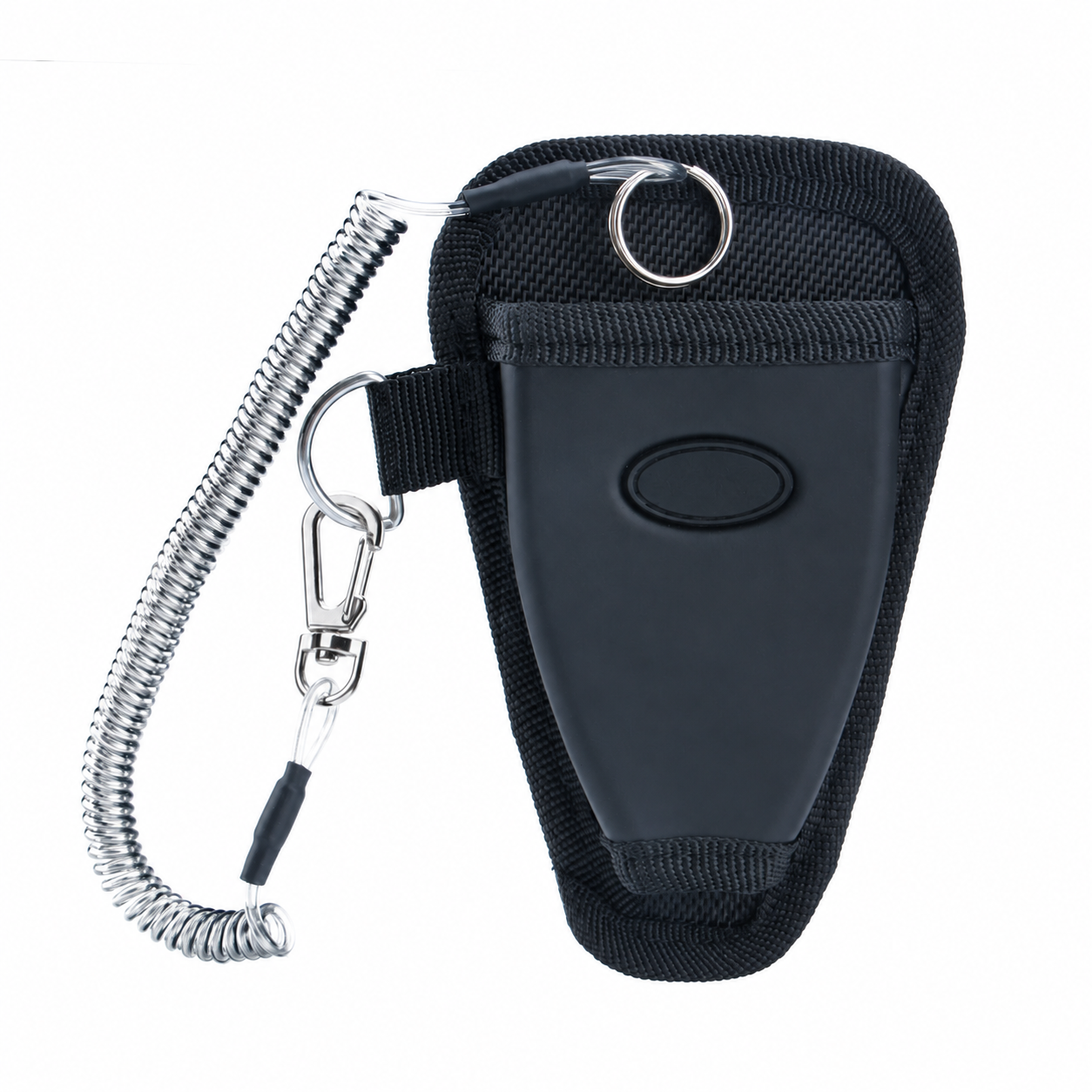 Fishing Pliers Sheath with Side Tether Attachment shown with its actual working structure