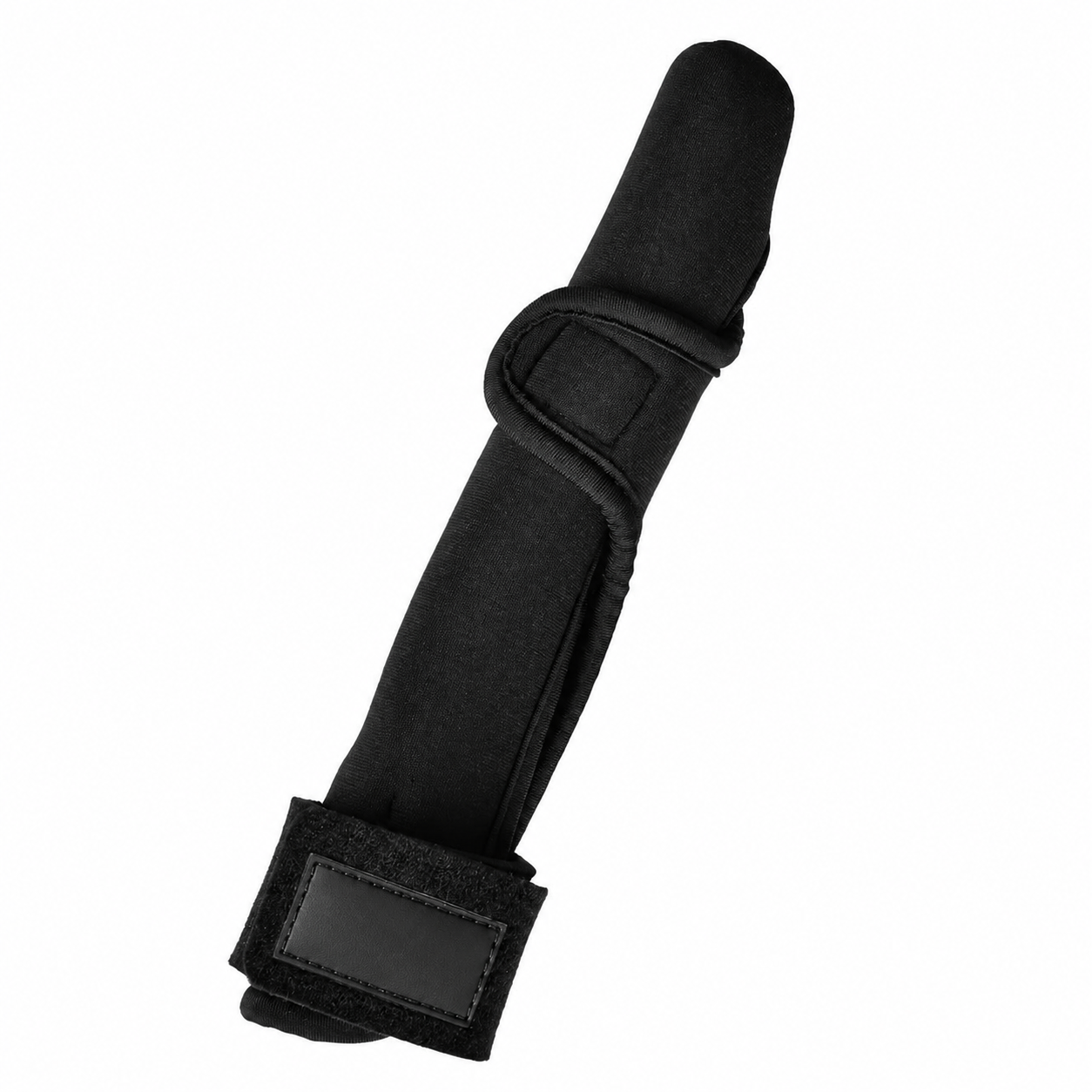 Fishing Rod Tip Cover with Wrap Belt shown with its actual working structure