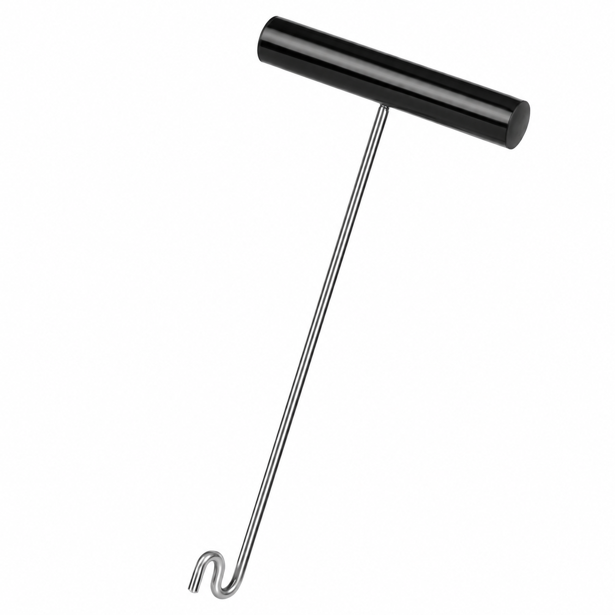 Fixed T-Bar Double-Bend Hook Odebratr shown with its actual working structure