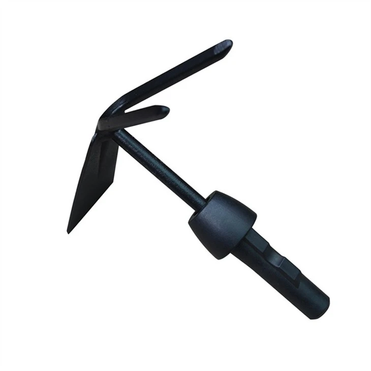 Two-Prong and Pointed-Blade Hand Hoe