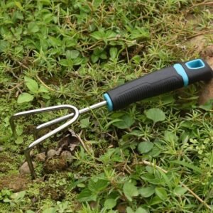 Three-Tine Hand Cultivator with Molded Grip