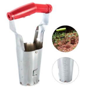 Hand Bulb Planter with Squeeze Handle and Toothed Barrel