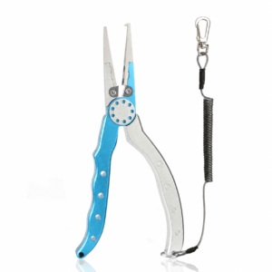 Split-Ring Fishing Pliers with Perforated Pivot