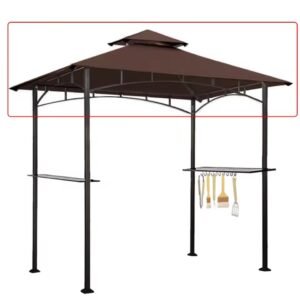 Ersatzdach für Grillpavillon, 5 × 8 ft